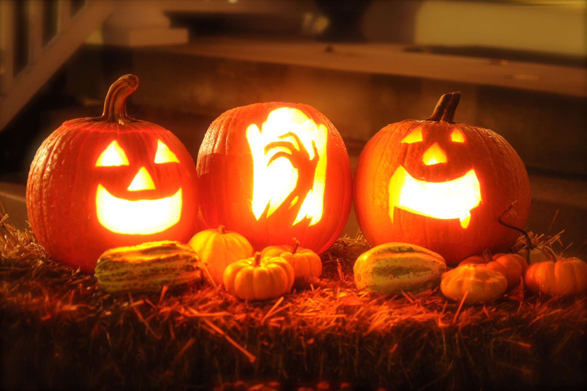 Jack-o-lantern, czyli świecąca dynia na Halloween - trick or treat