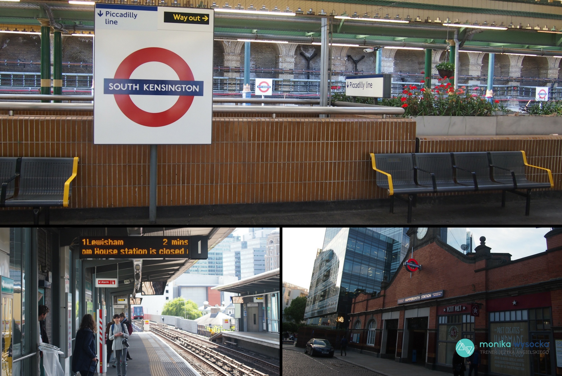 London tube station.
