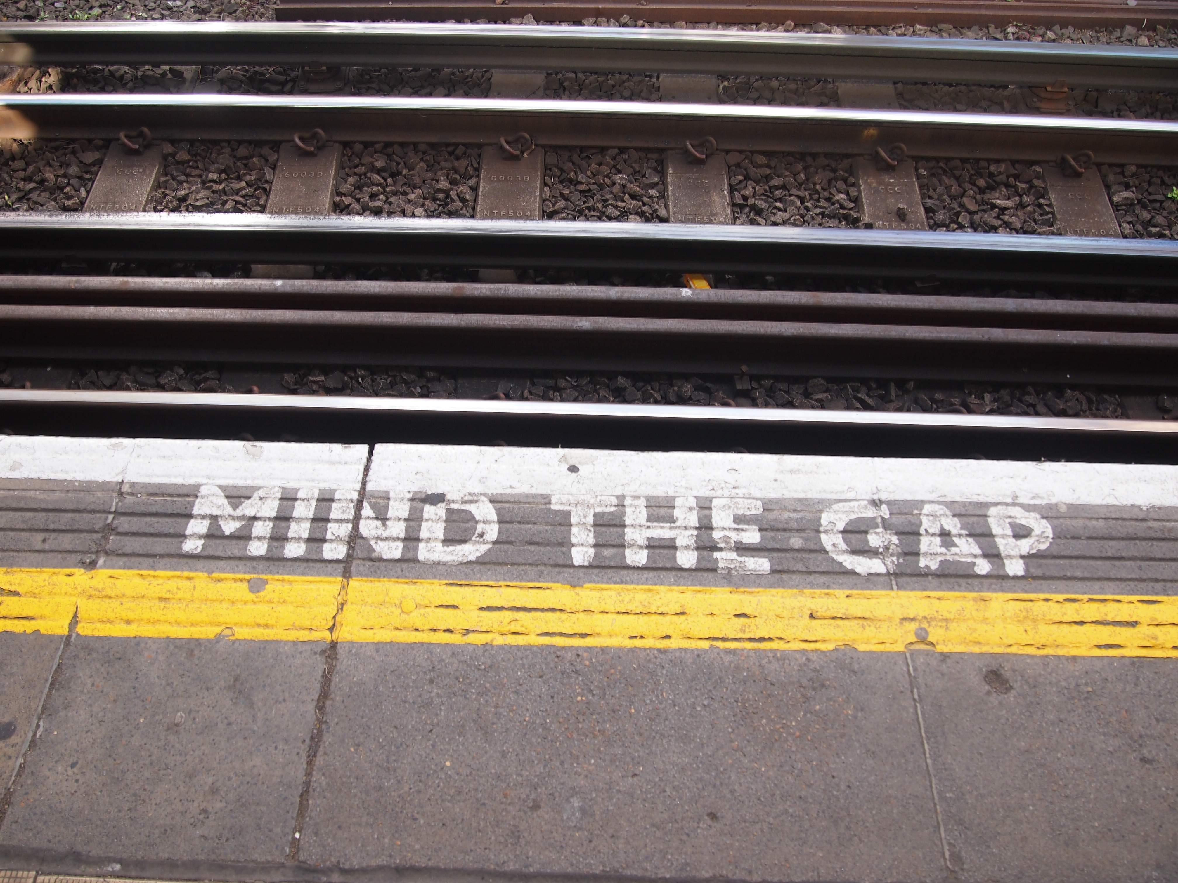 Mind the gap - London Tube