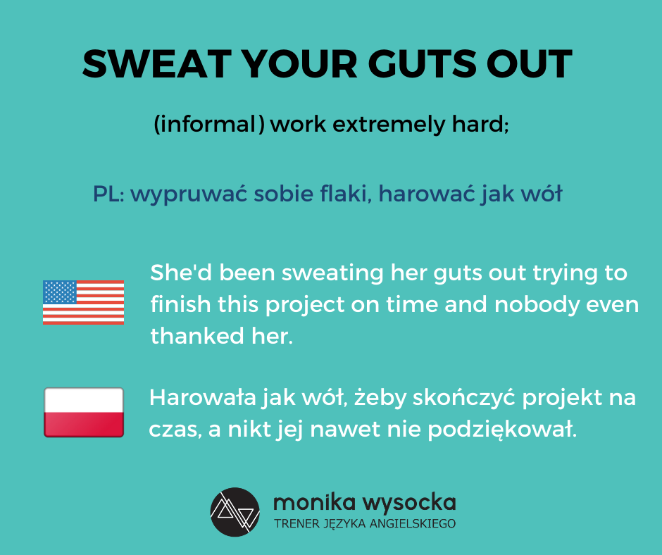sweat your gust out - postanowieni noworoczne po angielsku