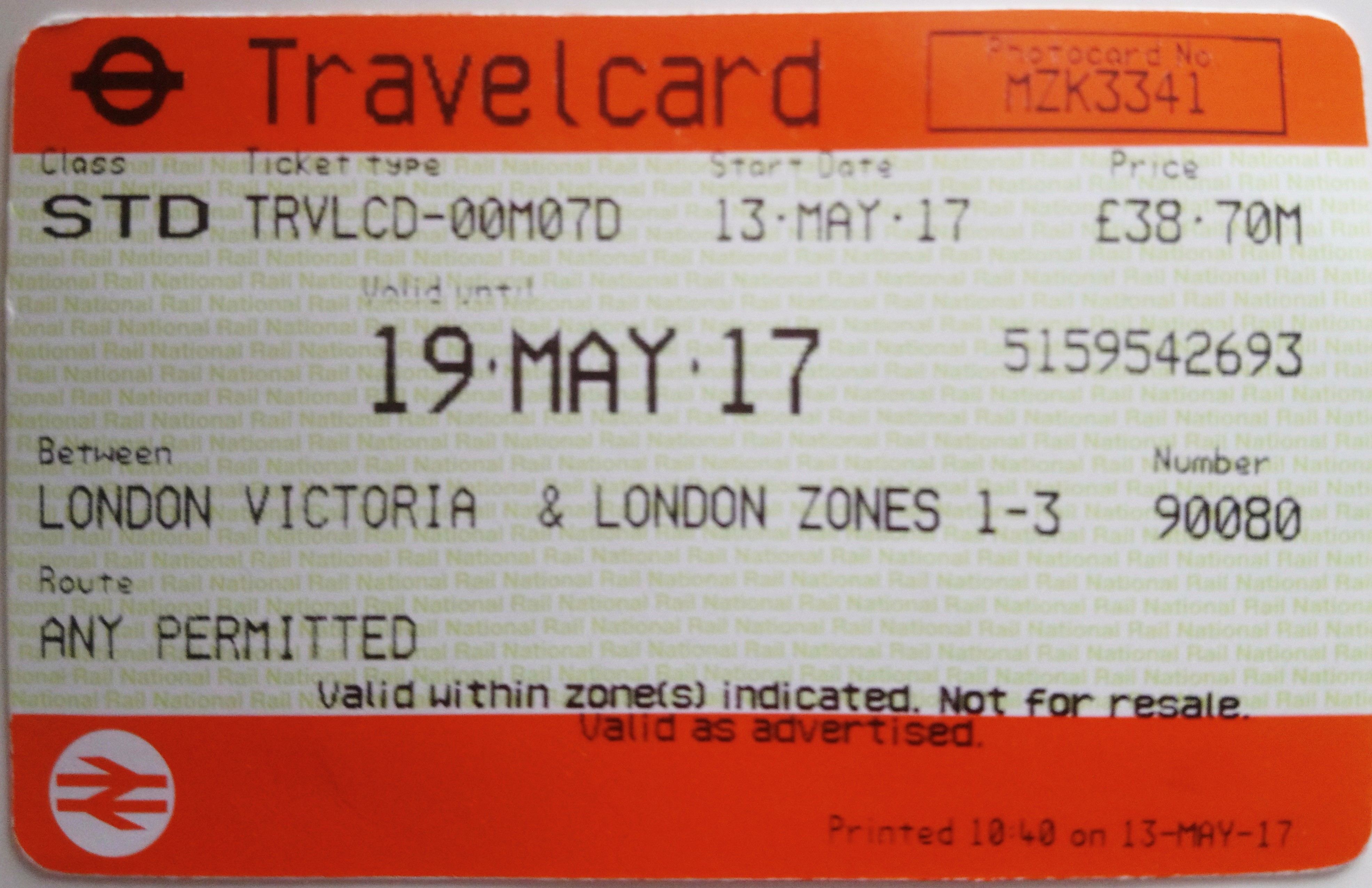 Karta Travelkcard 2 for 1 w Londynie 