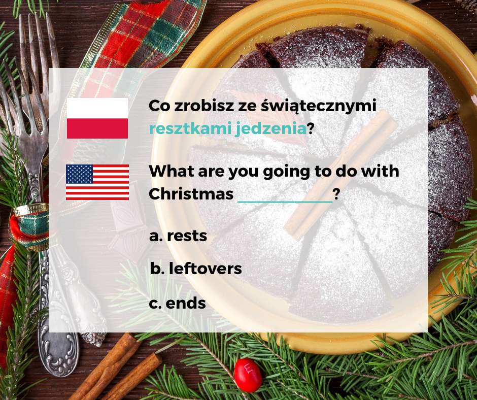 Christmas leftovers