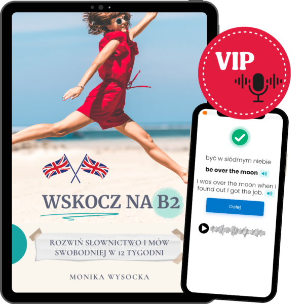 Kurs „Wskocz na B2” - Pakiet VIP